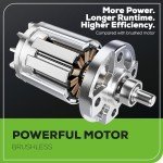 Greenworks 24V Brushless Cordless 1/2-Inch Drill / Driver, (2) 1.5Ah USB Batteries (USB Hub) and Charger Included DD24L1520
