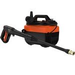 BLACK+DECKER Electric Cold Water Pressure Washer, 1,600 MAX PSI, 1.2 GPM (BEPW1600)