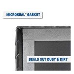 UWS EC10313 63-Inch Matte Black Heavy-Wall Aluminum Angled Truck Tool Box with Low Profile, RigidCore Lid