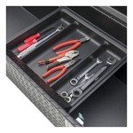 UWS EC10313 63-Inch Matte Black Heavy-Wall Aluminum Angled Truck Tool Box with Low Profile, RigidCore Lid