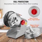 VEVOR 1000g Electric Grain Mill Grinder, High Speed 3000W Commercial Spice Grinders, Stainless Steel Pulverizer Powder Machine, for Dry Grains Spices Cereals Coffee Corn Pepper, Swing Type