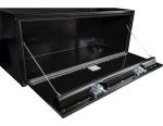 Buyers Products 1702310 Black Steel Underbody Truck Box with T-Handle Latch, 18 x 18 x 48 Inch, Contractor Toolbox With Durable Lock, Job Tool Chest For Storage And Organization