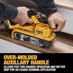 DEWALT 20V MAX* Belt Sander, Cordless, Brushless, Tool Only (DCW220B)