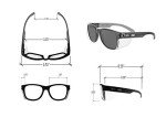MAGID Anti-Fog Polycarbonate Safety Glasses, 1 Pair, Y50