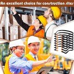 LEIFIDE 24 Pcs Banded Ear Plugs for Shooting Range Silicone Reusable Ear Protection Plugs Noise Cancelling Lightweight Earplug for Hearing Protection Sleeping Work Construction Concerts Reduction