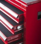 BIG RED ATBT1204R-RED Detachable 4 Drawer Tool Chest with Large Storage Cabinet and Adjustable Shelf, 20.3" l x 11" w x 40.4" h