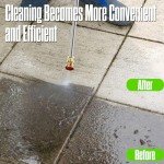 QIOMALA Electric Pressure Washer, 4500 PSI 3.0 GPM High Pressure Cleaning Machine with 35 FT Power Cord, 20 FT Hose, Foam Cannon, 4 Nozzles,Easy Store for Car/Garage/Patio, Green/Small