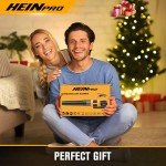 HEINPRO Cordless Leaf Blower for Dewalt 20V Max Battery (Battery not Included) 400CFM Electric Leaf Blower Cordless, Variable Speed, Turbo Mode, Leaf blowers Battery Powered for Lawn Care, Yard