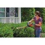 BLACK+DECKER Hedge Trimmer with Saw, 20-Inch, Corded (BEHTS300)