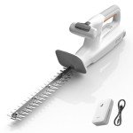 Litheli 20V Hedge Trimmer, 16.1'' Cordless Hedge Trimmer for Shrub, Cutting, Trimming, Pruning, U20 Handy+ Battery Bush Trimmer with 2.0Ah Battery Included