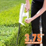 Litheli 20V Hedge Trimmer, 16.1'' Cordless Hedge Trimmer for Shrub, Cutting, Trimming, Pruning, U20 Handy+ Battery Bush Trimmer with 2.0Ah Battery Included
