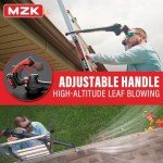 MZK Cordless Leaf Blower,20V Battery Powered Leaf Blower for Lawn Care, Electric Lightweight Mini Hand Blower(Battery & Charger Included)
