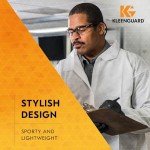 KleenGuard™ V30 Nemesis™ Safety Glasses (25676), Clear Lenses, Black Frame, Unisex Eyewear for Men and Women (12 Pairs/Case)