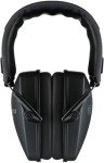 TacGuru SHOTMUFFS A – Passive Shooting Ear Protection Earmuffs, NRR 25 dB, Gun Range Hearing Protection for Shooters, Black