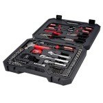 CRAFTSMAN 102-Piece Tool Kit for Home and Car, Durable Hand Tool Set with SAE/Metric Sockets (CMMT99449)