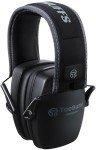 TacGuru SHOTMUFFS A – Passive Shooting Ear Protection Earmuffs, NRR 25 dB, Gun Range Hearing Protection for Shooters, Black