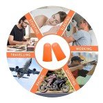 LYSIAN Soft Foam Earplugs 38dB SNR, 60 Pairs, Disposable Noise Cancelling Ear Plugs for Snoring, Work, Sleeping, Industrial, Shooting Range Hearing Protection- Orange