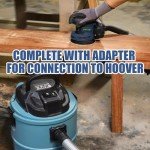 ZEITE 5 Inch 20V 2.0Ah Orbital Sander Cordless, 6 Variable Speed 3,000-11,000 OPM Electric Sander for Woodworking, 12 x Sandpaper,1 x Polishing Pad, Efficient Dust Extractor for DIY Sanding Polishing