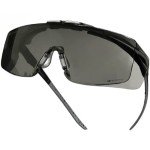 HTS HUNTERSKY ANSI Z87 Anti Fog Lab Safety Glasses Over Eyeglasses Integrated Side Shields, 100% UV Protective Goggles 3906L