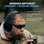 AXIL TRACKR Noise Cancelling Ear Muffs – Mowing, Construction & Shooting Ear Protection – Comfortable Ear Muffs for Noise Reduction – Sweat & Water Resistant Ear Protection for Shooting