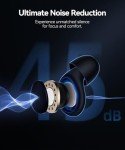 Ear Plugs for Sleeping Noise Cancelling, 45dB Comfy Ear Plugs for Noise Reduction, Silicone Earplugs for Concerts Motorcycle Shooting, Reusable Hearing Protection Earplugs & Case, 8 Eartips Black