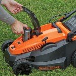 BLACK+DECKER 40V MAX* Cordless Lawn Mower, 16-Inch (CM1640)