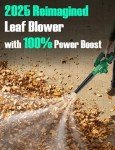 K I M O. Cordless Leaf Blower and Vacuum Combo 4 In 1, 3 Nozzles for Inflation and Deflation, 190MPH, Control Panel with 3 Speed,20 Inch Extended Tube, 2.0Ah Battery Powered Leaf Blowers for Lawn Care