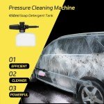 MONOCEROS Electric Pressure Washer,3000 Max PSI 2.5GPM,Power Washer, 4 Different Pressure Nozzles,High Pressure Cleaning Machine with Foam Cannon