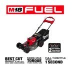 M18 Fuel Brushless Cordless 21 in. Walk Behind Dual Battery Self-Propelled Mower w/(2) 12.0Ah Battery and Rapid Charger