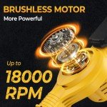 Cordless Leaf Blower for Dw 20V Battery,Electric Leaf Blower Up to 150MPH,2 Speed Mode,180CFM High Speed Small Leaf Blower for Lawn Care, Patio, Blowing Leave（Battery Not Included）