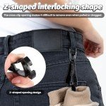 Qianyu 3 Pcs Glove Clips Work Glove Holders Glove Grabber Safety Clips Gloves Grabber Glove Keeper Clamp Catcher for Construction Gloves Helmets Belts Glasses Hats Towels