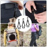 Qianyu 3 Pcs Glove Clips Work Glove Holders Glove Grabber Safety Clips Gloves Grabber Glove Keeper Clamp Catcher for Construction Gloves Helmets Belts Glasses Hats Towels