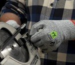 MAGID Griffin Gear ANSI A4 Liquid Repellent Nitrile Work Gloves , 12 Pairs, Size 10/XL, GPD452