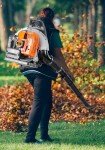 HTK 63 CC Gas Backpack Leaf Blower - 2-Stroke Engine, High-Velocity 665 CFM, Ergonomic Design, Low Vibration, and Cruise Control for Effortless Yard Mastery All Year Round