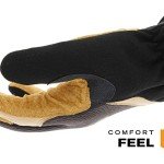 Mechanix Wear: Durahide Leather FastFit Work Glove with Elastic Cuff for Secure Fit, Utility Gloves for Multi-Purpose Use, Abrasion Resistant, Safety Gloves for Men (Brown, Large)