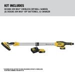 DEWALT 20V MAX Cordless Drywall Sander, Tool Only (DCE800B)
