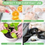 Keppi 600 pcs Plastic Gloves - BPA & Latex Free - For Food Handling - Food Safe - Disposable Gloves for Cooking - Bulk Purchase - Great Fit