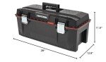 CRAFTSMAN PRO Tool Box, Lockable, 28-in. (CMST28001)