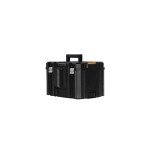 DEWALT TSTAK Tool Box, Extra Large Design, Removable Tray for Easy Access to Tools, Water and Debris Resistant (DWST17806)