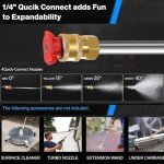 5000PSI Electric Pressure Washer - 2025 New Electric Power Washer with Upgraded 33ft Pressure Washer Hose Reel, Foam Cannon, 4 Nozzle Set, Power Washer for House/Patios/Car/Fence, Orange