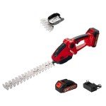 Electric Hedge Trimmer Cordless with Battery, 2 in 1 Handheld 24V Electric Grass Trimmer Hedge Shears/Grass, with Removable Rechargeable Lithium-Ion Battery and Charger