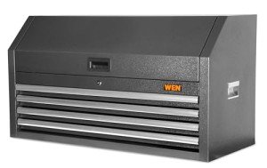 WEN 42-Inch Premium Tool Chest with Heavy Duty 21-Gauge Powder-Coated Steel Construction and Onboard Charging Station (GG421T)