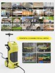 Electric Pressure Washer 4800PSI-Max 3.0GPM Pressure Washer with 4 Nozzles, 25FT Hose, Soap Tank, Ideal for Car, Driveway, Patio, Pool Yellow