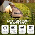Bluemars 8V 2-in-1 Cordless Hedge Trimmer & Grass Shear w/ 2000mAh Lithium-Ion Battery, Mini Garden Pruner with 2 Blades, for Lawn, Shrub, and Garden Edging