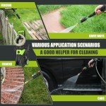 Electric Pressure Washer - 3000PSI Electric Power Washer with 33FT Pressure Hose, 33FT Power Cord, 4 Nozzles,450ML Foam Bottle, High Pressure Washer for Cars, Fences, Patios, Driveways