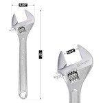Olympia Tools 01-012 12" Adjustable Wrench
