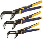 IRWIN VISE-GRIP GrooveLock Pliers Set, V-Jaw, 3-Piece (2078710)
