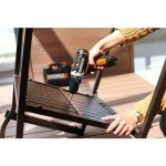 WORX WX128 Cordless Screwdriver 12 V 25 Nm 2 Speed and LED Light Cordless Drill Screwdriver Set for Drilling and Screws with Li-ion Battery, Charger and Case