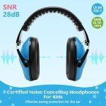 3 Pack Noise Canceling Headphones for Kids, Kids Ear Protection Earmuffs for Autism, Toddler, Children, Noise Cancelling Sound Proof Earmuffs/Headphones for Concerts, Air Shows, Fireworks