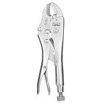 Mr. Pen- 7 Inch Curved Jaw Alloy Steel Locking Pliers with Wire Cutter and Adjustable Wrench